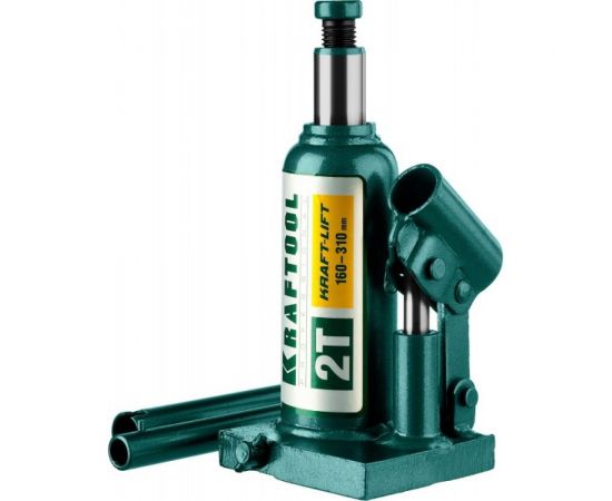 Гидравлический бутылочный домкрат KRAFTOOL Kraft-Lift, сварной, 2 т, 160-310 мм, 43462-2 43462-2_z01 
