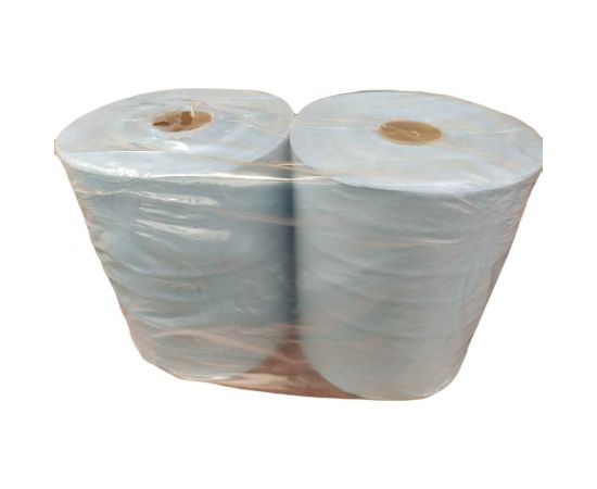 Протирочный материал R2R КСМ голубой, 2-х слойный, 33 см, 330 м, 1000 листов в рулоне, упаковка 2 рулона КСМ-33 