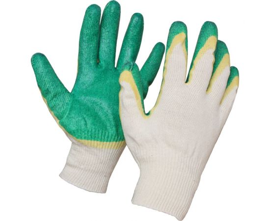 Перчатка с двойным латексным покрытием СВС ЛАЙТ 10 пар АМ_ct25l2 