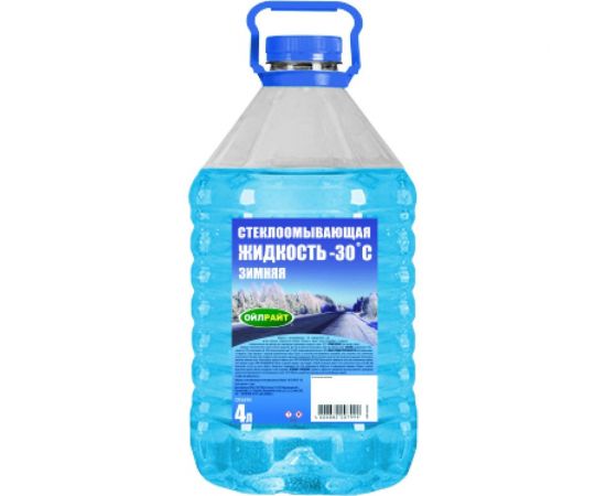 Омыватель стекол OILRIGHT зимний, -30 С, пэт 4 л 5203 