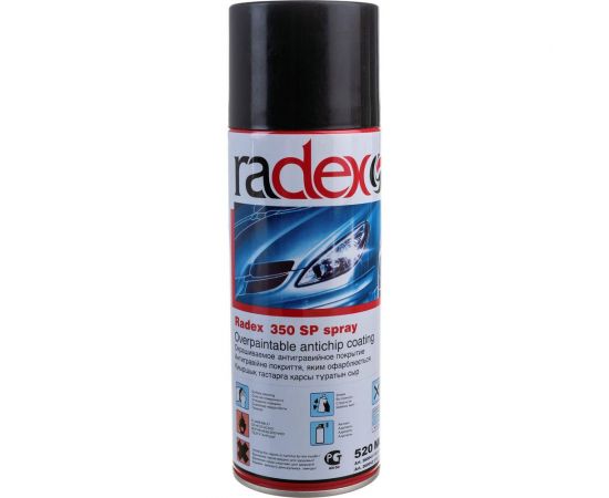 Окрашиваемое антигравийное покрытие RADEX аэрозоль 350SP Radex (12302) 260041N 