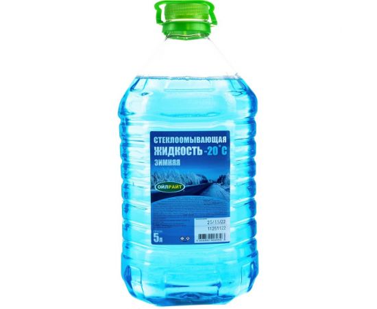 Омыватель стекол OILRIGHT зимний, -20 С, пэт 5 л 5205 