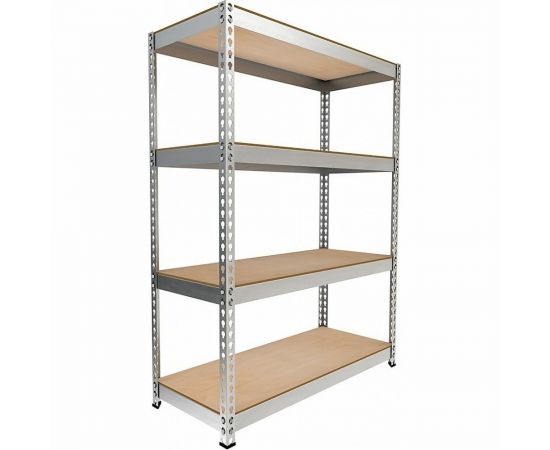 Стеллаж IRONMEBEL Optimus Hook Pro 2000x1800x500 мм, 4 яруса M-СГРФОЦ2000x1800x500x4 