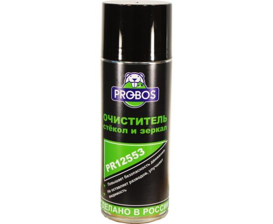 Очиститель стёкол и зеркал PROBOS 520 мл, аэрозоль PR12553 
