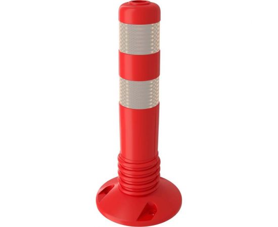 Разделительный гибкий столбик безопасности с комплектом крепления ТЕХНОЛОГИЯ 450 мм 12735 