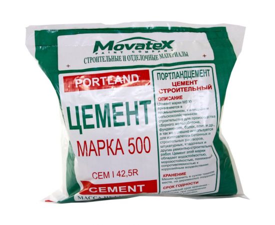Цемент Movatex Д0 М500 5 кг Т02386 