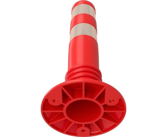 Разделительный гибкий столбик безопасности с комплектом крепления ТЕХНОЛОГИЯ 450 мм 12735 – изображение 2