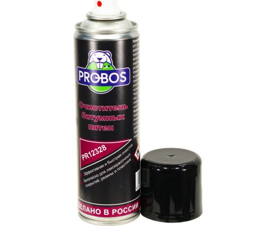 Очиститель битумных пятен PROBOS 335 мл, аэрозоль PR12328 – изображение 2