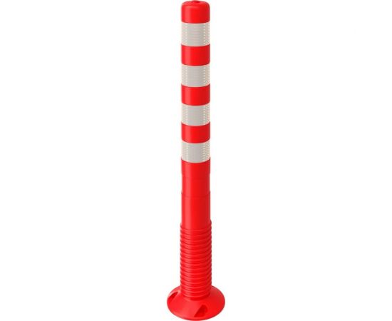 Разделительный гибкий столбик безопасности с комплектом крепления ТЕХНОЛОГИЯ 1000 мм 12743 – изображение 2