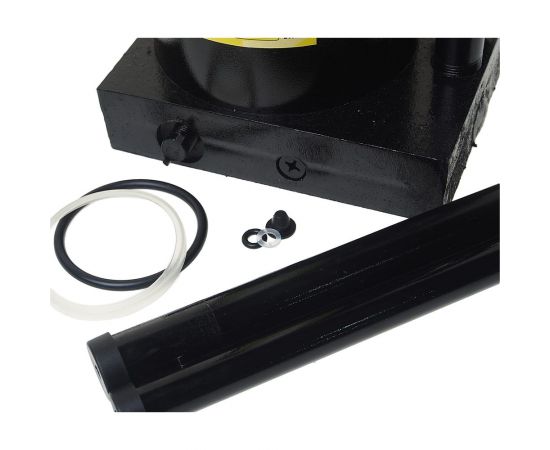 Гидравлический бутылочный домкрат ЭВРИКА с клапаном, 50 т, ремкомплект ER-80501 – изображение 2