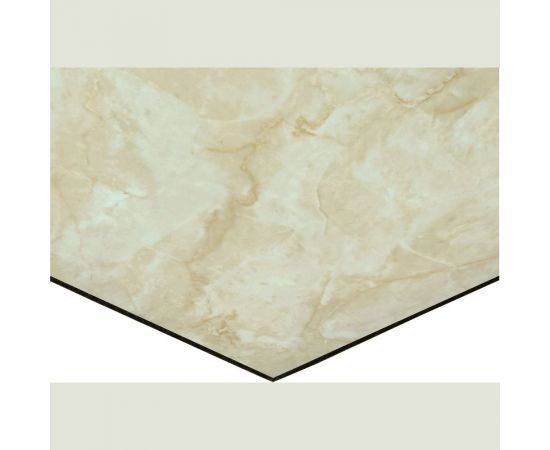 Самоклеящаяся ПВХ плитка LAKO (желтый мрамор; 28 шт.; 2.52 кв.м; толщина 2 мм) LKD-81012-1 – изображение 2