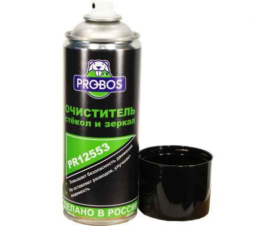 Очиститель стёкол и зеркал PROBOS 520 мл, аэрозоль PR12553 – изображение 2