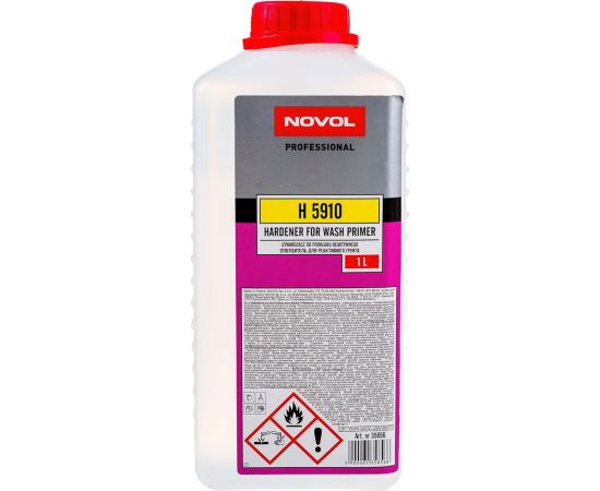 Кислотный грунт с отвердителем Novol WASH PRAIMER PROTECT 340 1л+1л X6117775 – изображение 3