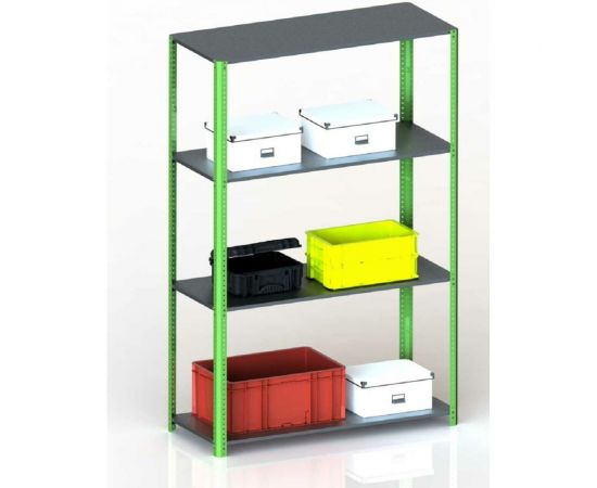 Стеллаж ООО Металекс Metalex AIR 2000x1400x600 4 полки SMAIV201460 – изображение 3