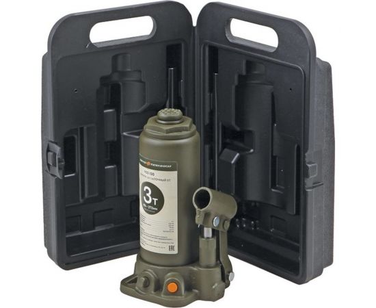 Гидравлический бутылочный домкрат Дело Техники 3 т, 194-372 мм, в кейсе 903131 – изображение 4