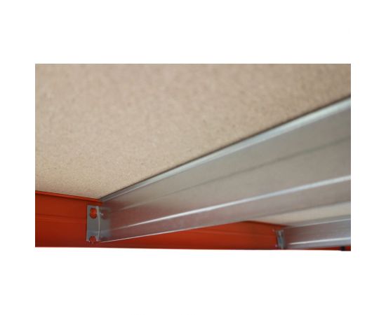 Металлический стеллаж AR SHELVING Rivet Stabil L 192x120x50 см, 4 полки ХДФ TR18S402KJFEJ4TCI0 – изображение 4