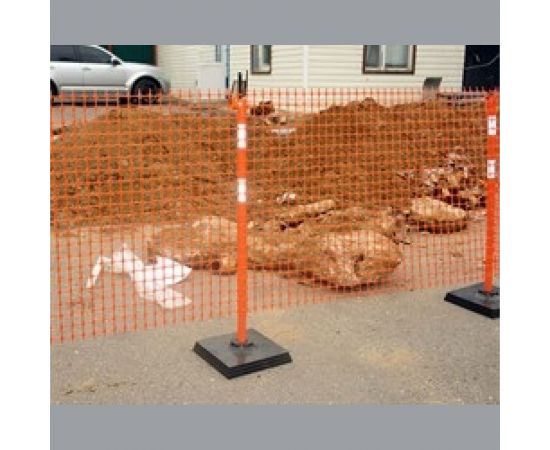 Пластиковая веха Протэкт 1,8м, с 3-мя с/о лентами высота Оранжевый ВП 1,8 – изображение 4