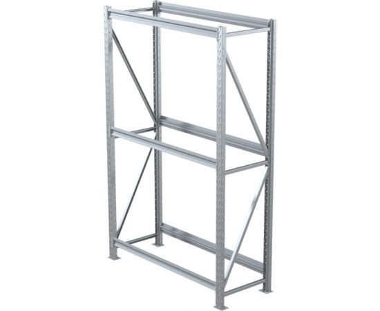 Металлический стеллаж IRONMEBEL Optimus Pro h-2000 Zn, 3 яруса 1500х800 M-СГР20001500800ОЦ3 – изображение 4