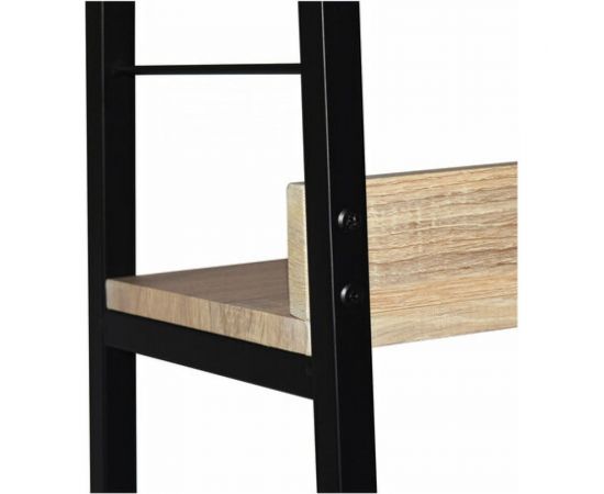 Стеллаж на металлокаркасе BRABIX LOFT SH-003 600х350х1500 мм, 5 полок, цвет дуб натуральный 641236 – изображение 4