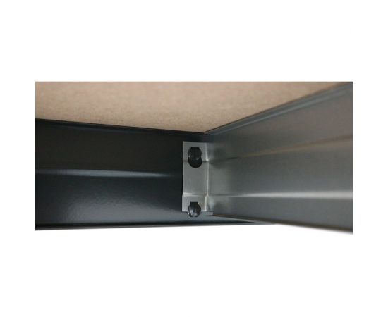 Металлический стеллаж AR SHELVING Rivet 400 180x180x60 см, 4 полки ХДФ TR18S406KHKFD8TCI0 – изображение 4