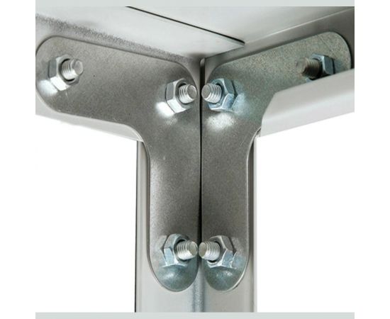 Металлический стеллаж BRABIX MS KD-200/60-5 2000х1000х600 мм, 5 полок, сборная стойка 291121 – изображение 5