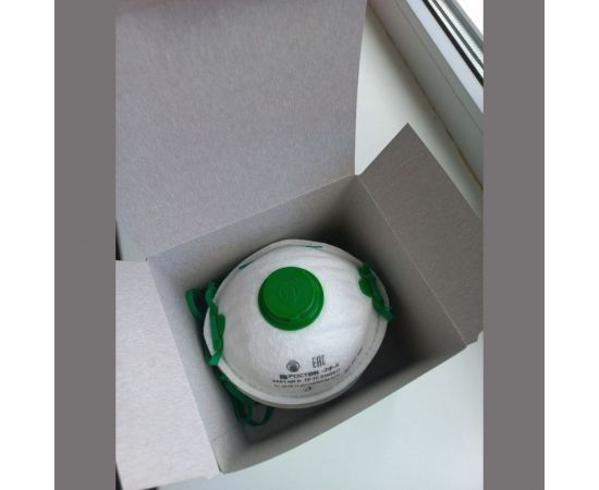 Фильтрующая полумаска РОСТОК модель 3Ф-К, FFP 1 NR D, 5 шт 00-00000693 – изображение 5