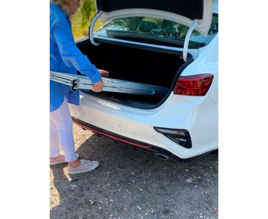 Металлический стеллаж ГЕЛЕОС Атлант-5, 5 полок, складной, размер 730x400x1590 мм, белый АСТ-52 – изображение 6