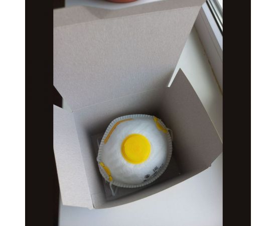 Фильтрующая полумаска РОСТОК модель 2Ф-К, FFP 2 NR D, 5 шт 00-00000650 – изображение 6