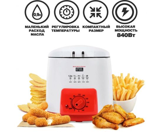 Фритюрница GFGRIL 0,9 л масла GFF-09 – изображение 7
