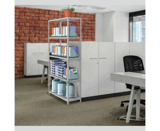 Металлический стеллаж BRABIX MS KD-200/50-5 2000х1000х500 мм, 5 полок, сборная стойка 291120 – изображение 8