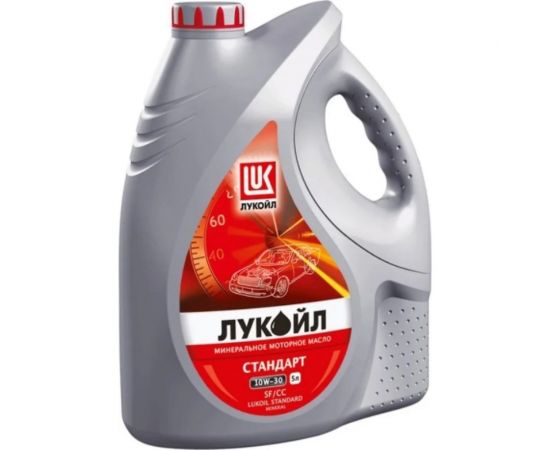 Моторное масло Лукойл СТАНДАРТ SAE 10W-30, API SF/CC, 5 л 19432 