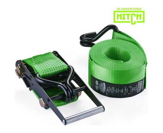 Стяжной ремень HITCH RS REGULAR 1000:12000:10, 100 мм, STF 1000 DaN, 12 т, 10 м, пакет SZ067704 