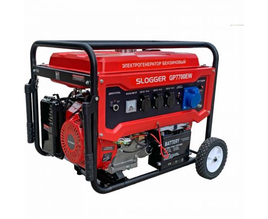 Бензиновый генератор Slogger GP7700EW 