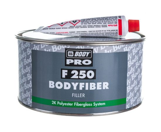 Шпатлевка HB BODY PRO F250 FIBER 1,5кг 2500600001 