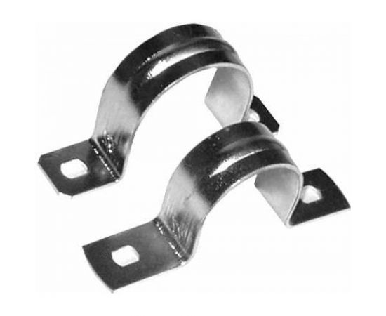 Крепежная двухлапковая скоба Ruvinil d40 мм метал. оцинк. уп.20 шт С21440 