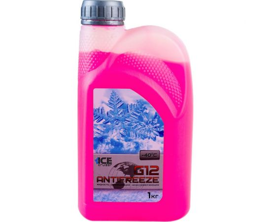Антифриз ICE CRUIZER красный, G12, -40С, 1 кг IC11301 
