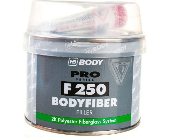 Шпатлевка HB BODY PRO F250 FIBER 0,25кг 2500600050 