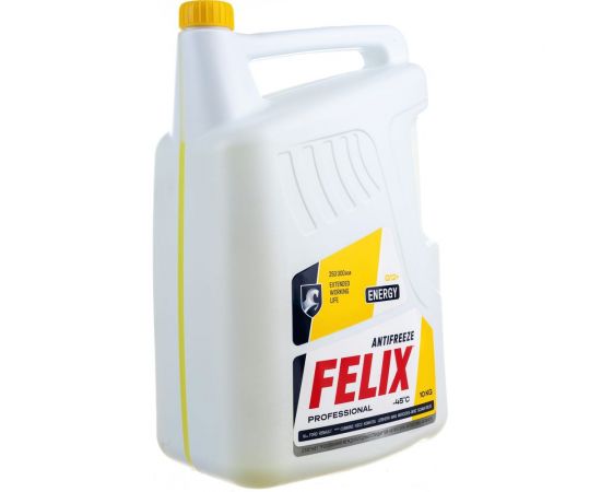 Антифриз FELIX ENERGY -45град.С, G-12, 10 кг, желтый 430206028 