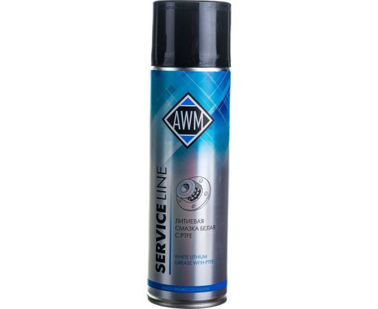Литиевая белая смазка с PTFE AWM 650 мл 411042011 