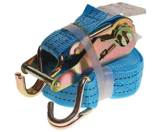 Стяжка для груза с храповиком MEGAPOWER 1500 кг, лента 6 м х 35 мм M-73156 