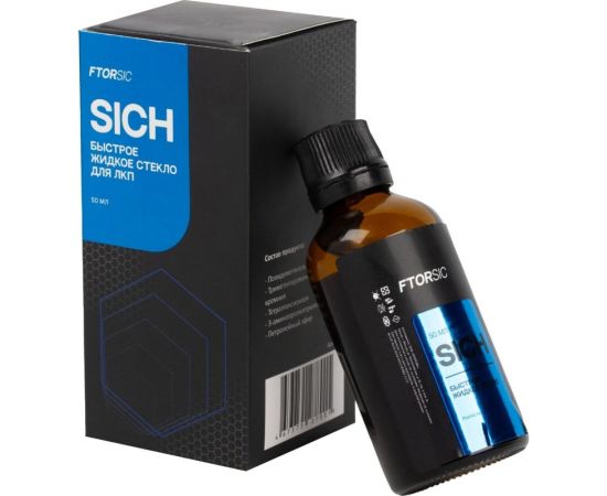Быстрое жидкое стекло для лакокрасочного покрытия FTORSiC SICH 7FSICH – изображение 2