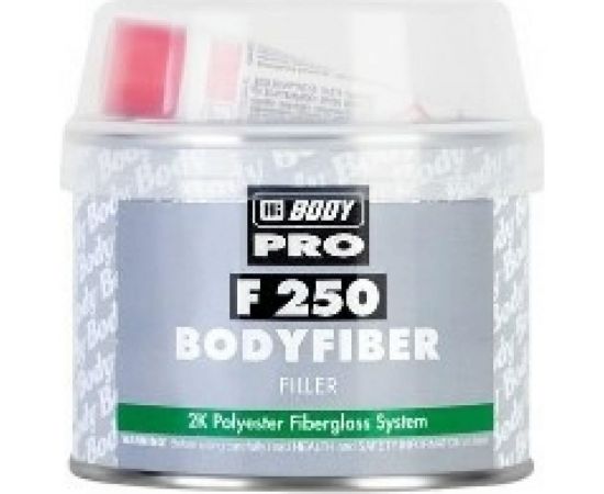 Шпатлевка HB BODY PRO F250 FIBER 1,5кг 2500600001 – изображение 2