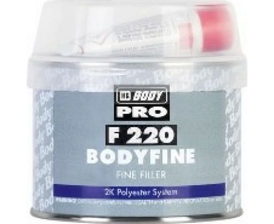 Шпатлевка HB BODY PRO F220 FINE 0,25кг 2200100050 – изображение 2