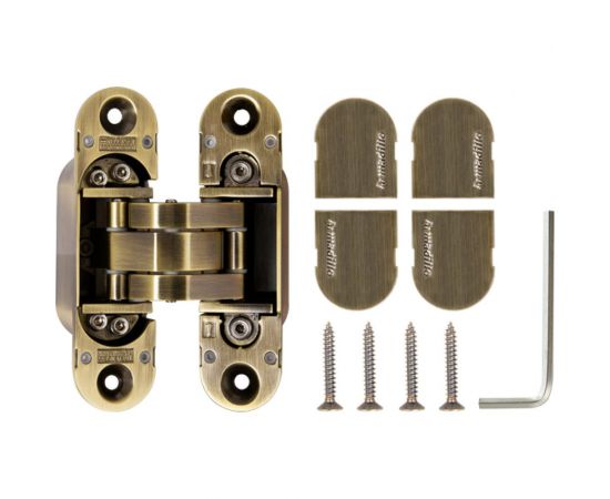 Петля скрытой установки с 3D-рег. ARMADILLO 11160UN3D Architect 3D-ACH UNIVERSAL 60 AB Бронза 36329 – изображение 2