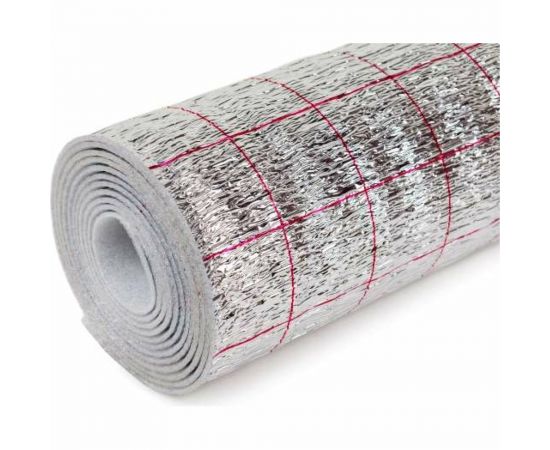 Теплоотражающая подложка для теплого пола НПС Развитие ВПЭ 3 мм, S=3 кв. м 4620018381869 – изображение 2