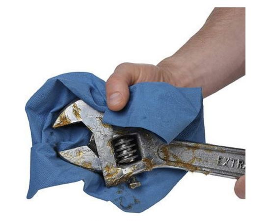 Белые прочные салфетки для работы с острыми и грубыми поверхностями Higen nx80 8977 – изображение 2