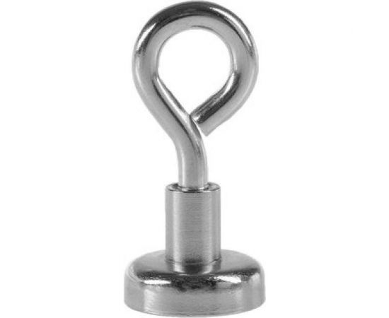 Неодимовый магнит с петлёй для авто Cartage диаметр 16 мм, сцепление 8 кг 4507839 – изображение 2