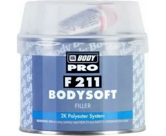 Шпатлевка HB BODY PRO F211 SOFT 0,25кг 2112300000 – изображение 2