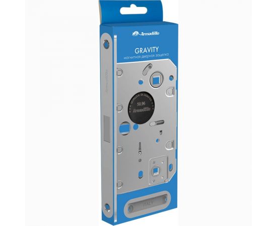 Магнитная защелка WC с ответной планкой Armadillo GRAVITY G01.190.50.96 BL черный 44203 – изображение 2