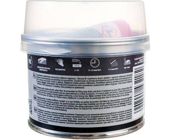 Шпатлевка HB BODY PRO F211 SOFT 0,25кг 2112300000 – изображение 3